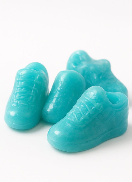 Pair of sneaker soap bars